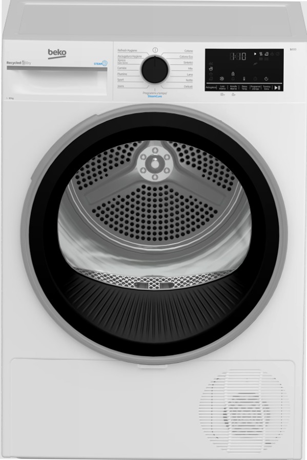 Asciugatrice 10kg Classe C a Pompa di Calore BT3103IS_IT Bianco