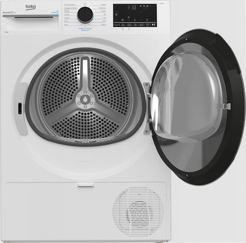 Asciugatrice 10kg Classe C a Pompa di Calore BT3103IS_IT Bianco