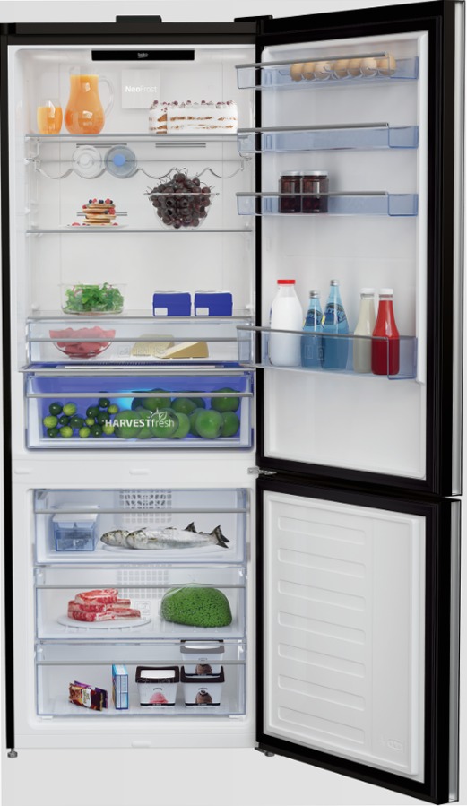 RCNE560E60ZGBHN: Frigorifero Combinato, Total No-Frost, 70 cm