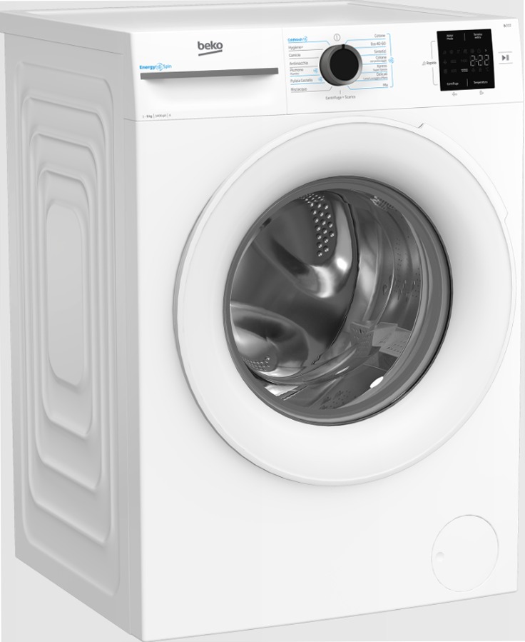 Lavatrice BMW9147EW: 9kg, Classe A-10%, 1400 Giri 1400rpm 9kg Bianco
