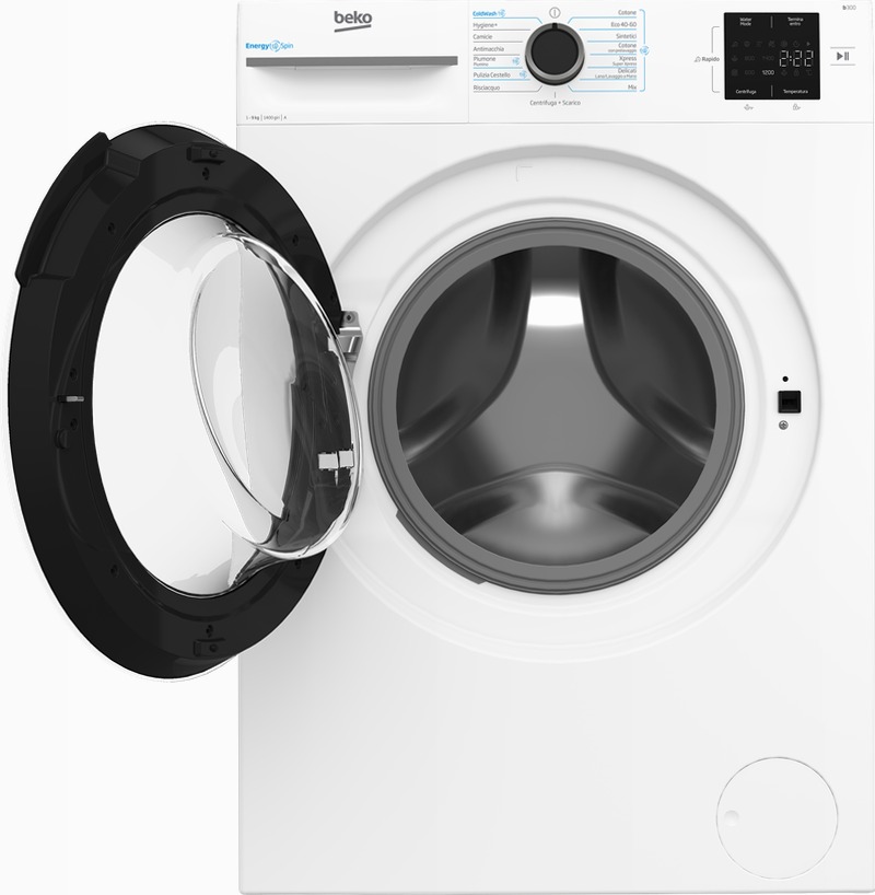 Lavatrice BMW9147EW: 9kg, Classe A-10%, 1400 Giri 1400rpm 9kg Bianco