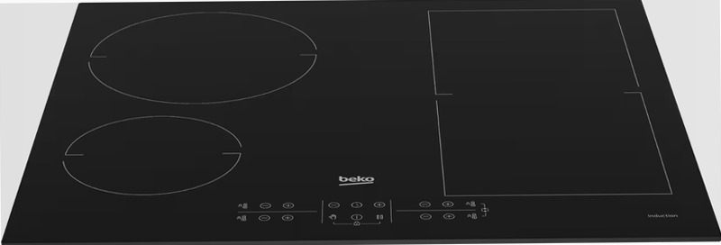 HII 64200 FMTR: Piano a Induzione 4 Zone con IndyFlex Nero