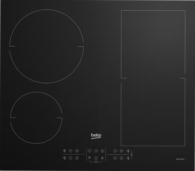 HII 64200 FMTR: Piano a Induzione 4 Zone con IndyFlex Nero