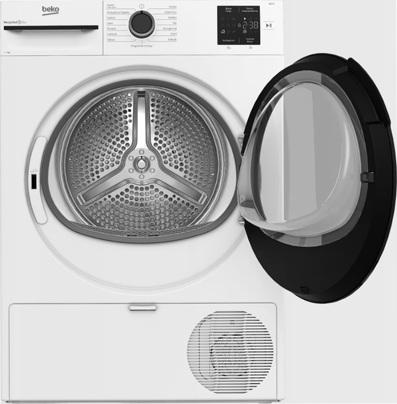 Asciugatrice 7kg Classe D a Pompa di Calore BMTEP73EB Bianco