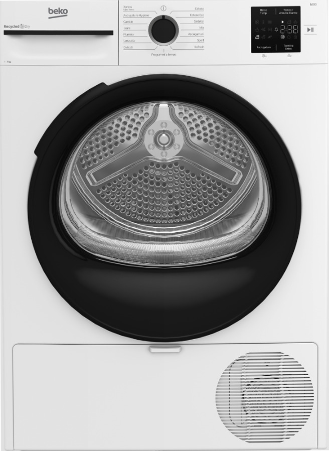 Asciugatrice 7kg Classe D a Pompa di Calore BMTEP73EB Bianco