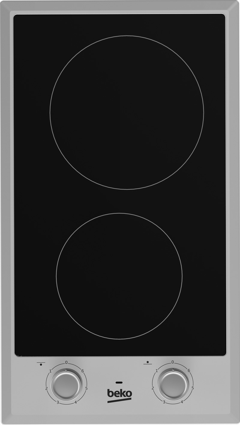HDCC 32200 X: 30 cm Vetroceramica Piano Cottura da Incasso Nero 2