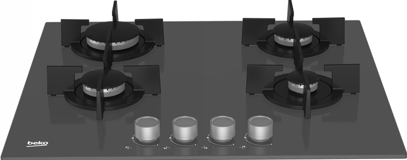 HILG 64222 SZG: Piano Cottura 60 cm a Gas Grigio 4