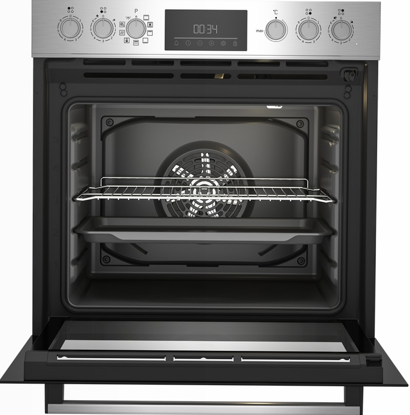 Forno Assistito con Ventola 66 L A Acciaio