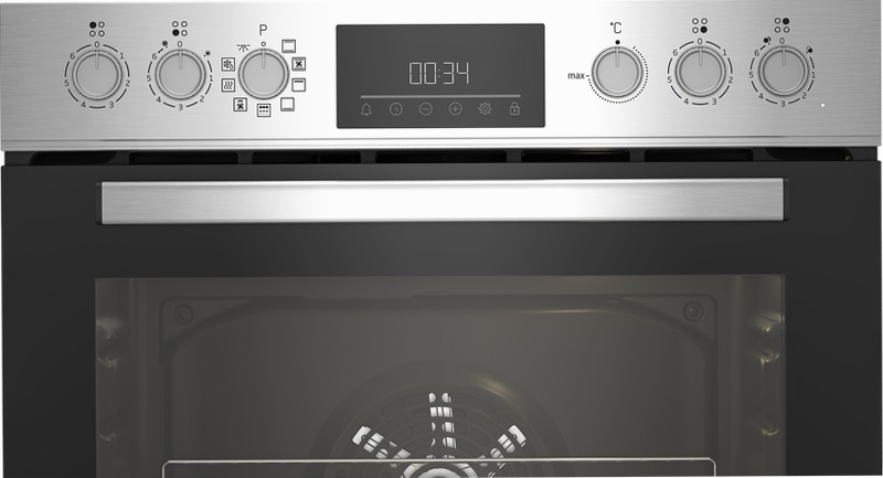 Forno Assistito con Ventola 66 L A Acciaio