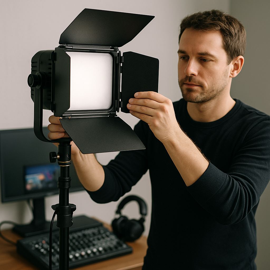 Oscuratori luci di scena per tv, audio e video: guida 2026