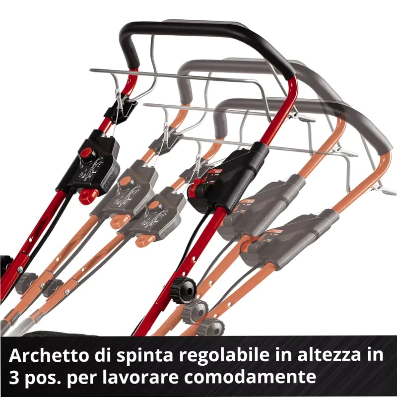 Einhell Tagliaerba a batteria GP-CM 36/47 S HW Li (4x4,0Ah)