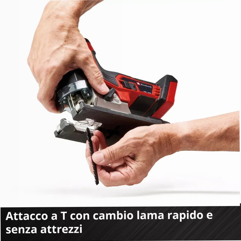 Einhell Seghetto alternativo a batteria TP-JST 18/135 Li BL - Solo