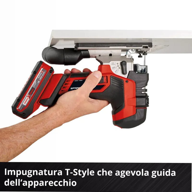 Einhell Seghetto alternativo a batteria TP-JST 18/135 Li BL - Solo