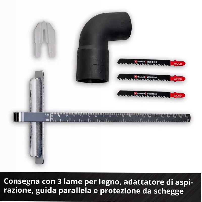 Einhell Seghetto alternativo a batteria TP-JST 18/135 Li BL - Solo