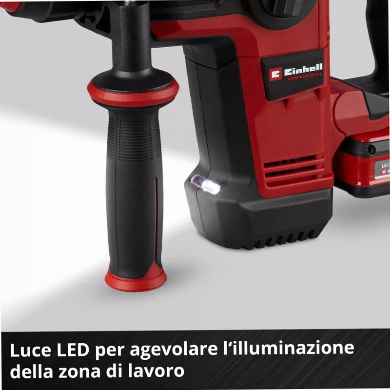 Einhell Tassellatore a batteria TP-HD 18/28 Li BL+4 (1x3,0Ah+)