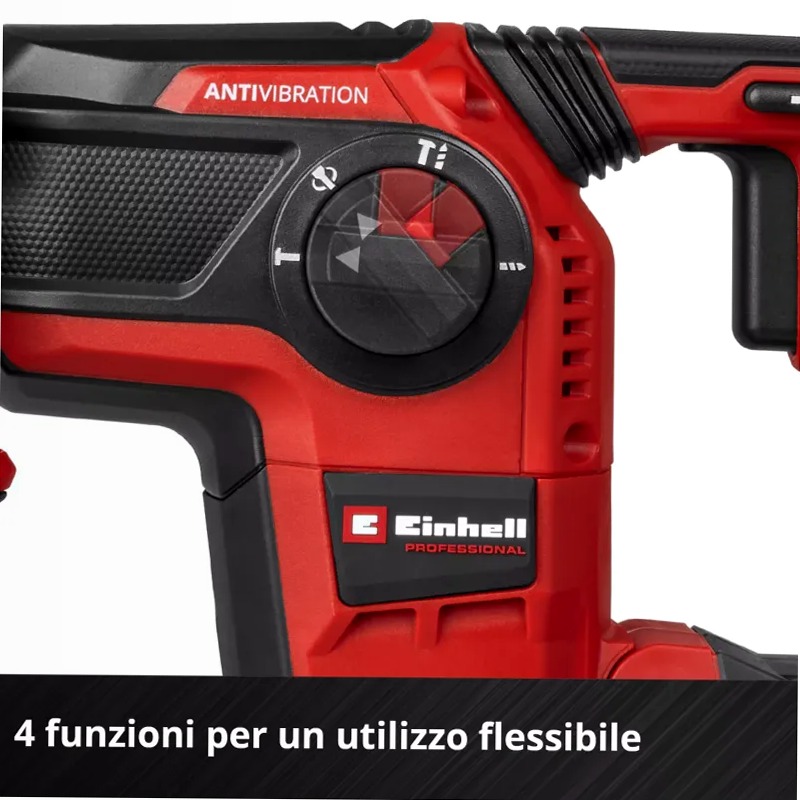 Einhell Tassellatore a batteria TP-HD 18/28 Li BL+4 (1x3,0Ah+)