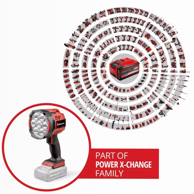 Einhell Lampada a Batteria TE-CL 18/2500 Li - Solo