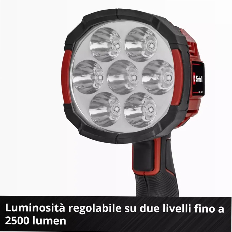 Einhell Lampada a Batteria TE-CL 18/2500 Li - Solo