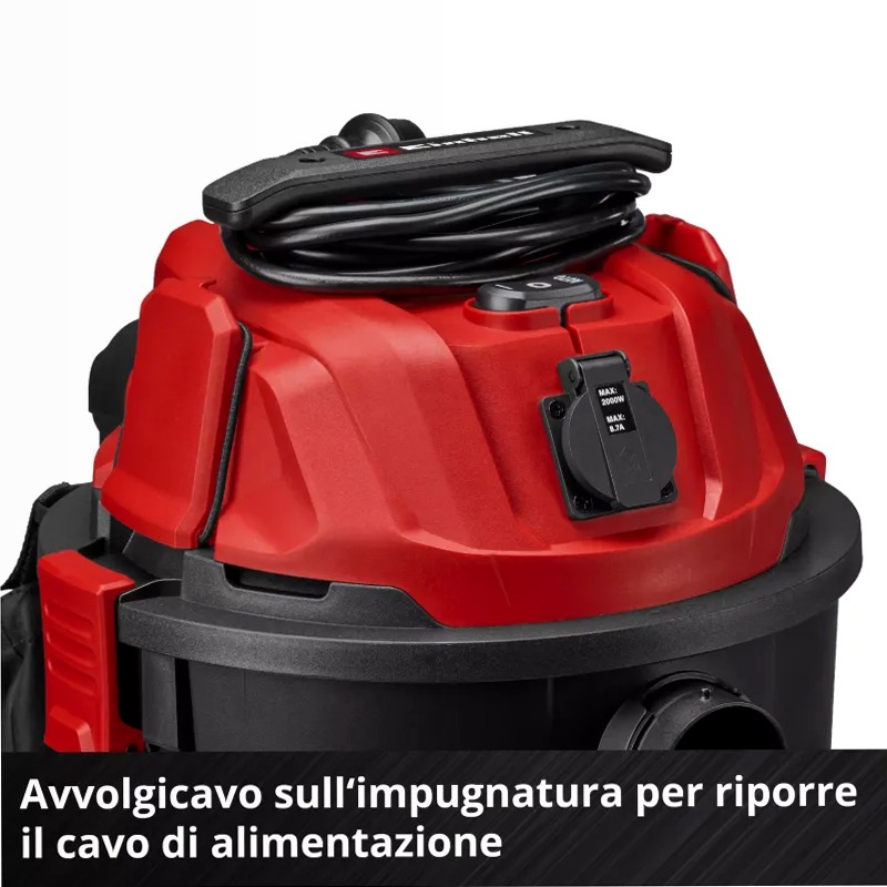 Einhell Aspirasolidi e liquidi TC-VC 3055 A