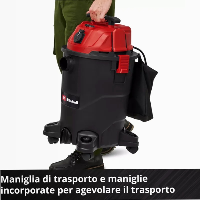 Einhell Aspirasolidi e liquidi TC-VC 3055 A