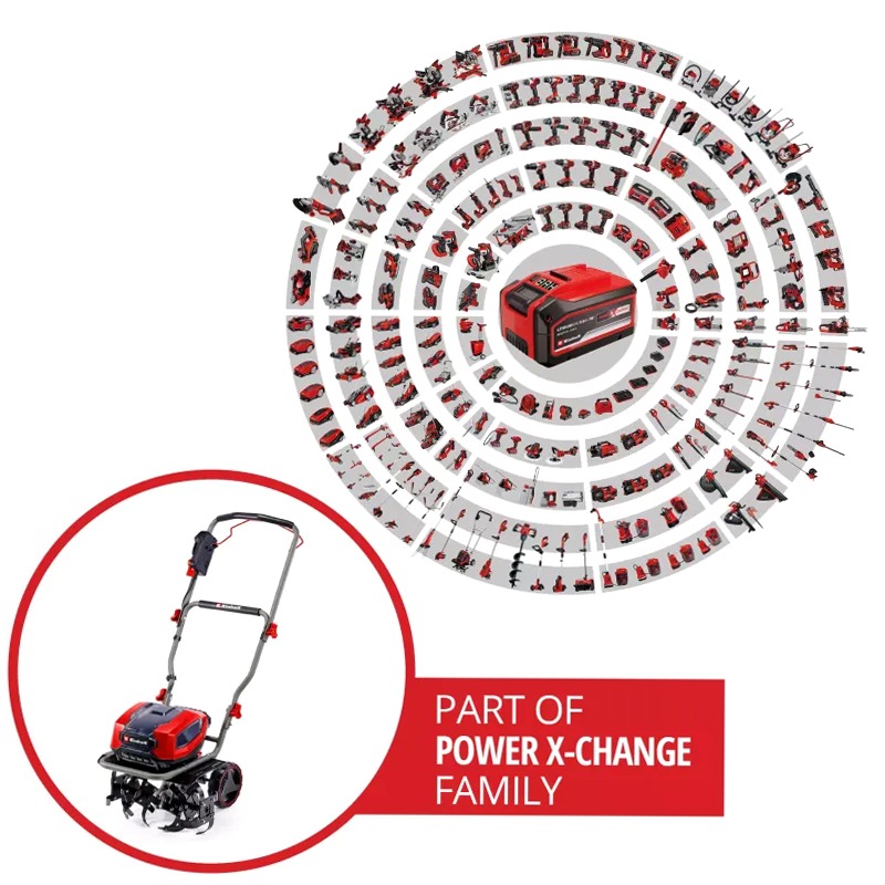 Einhell Zappatrice a batteria GP-CR 36/45 Li E BL- Solo