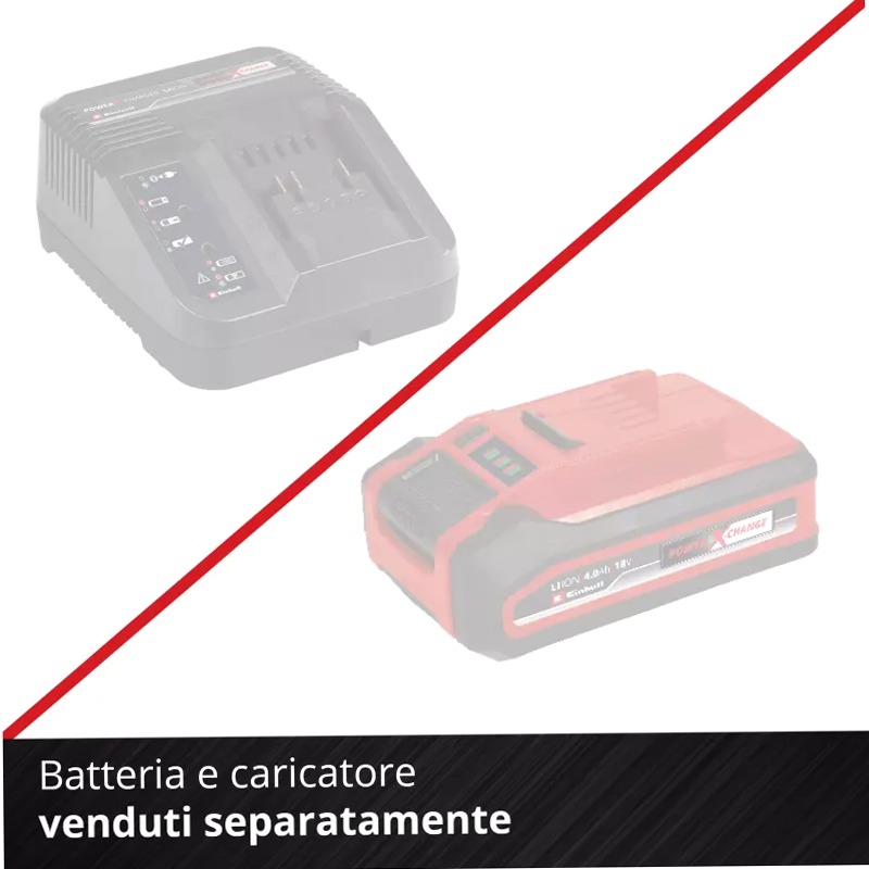 Einhell Tassellatore a batteria TP-HD 18/22 D Li BL - Solo