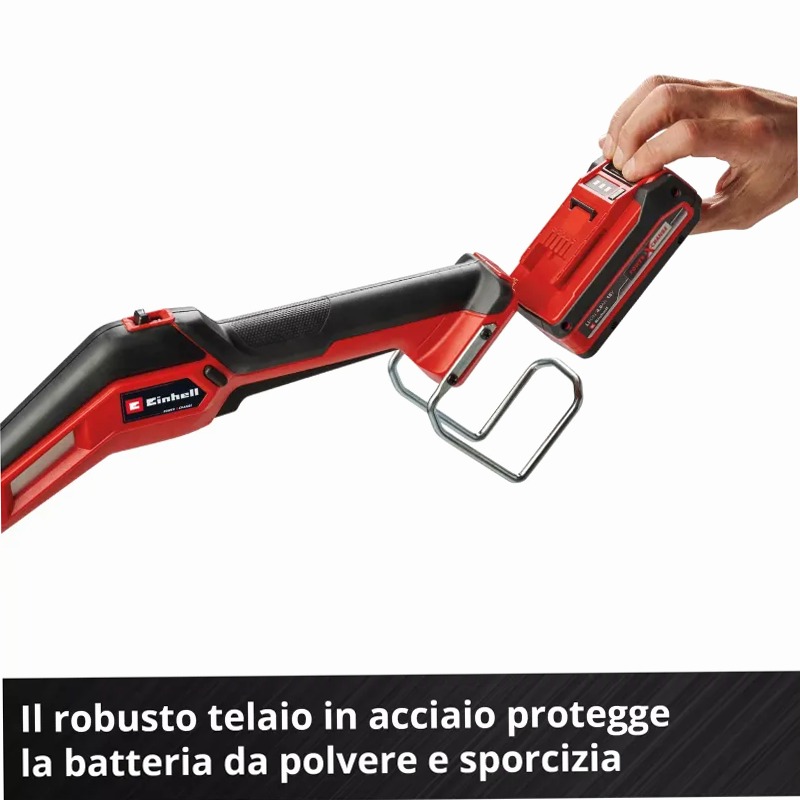 Einhell Tagliabordi a Batteria GE-CT 18/33 Li E-Solo