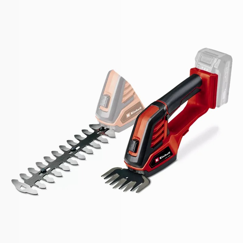 Einhell Forbici per erba e cespugli a batteria GE-CG 18/100 Li-Solo
