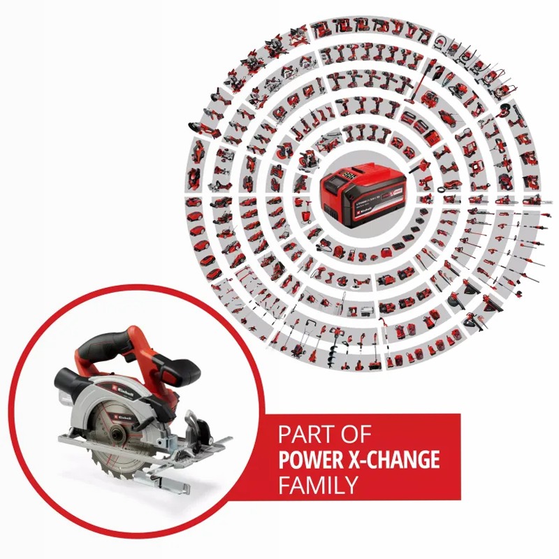 Einhell TE-CS 18/165-1 Li - Segacircolare a Batteria