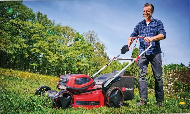 Einhell Tagliaerba a Batteria GP-CM 36/52 S Li BL