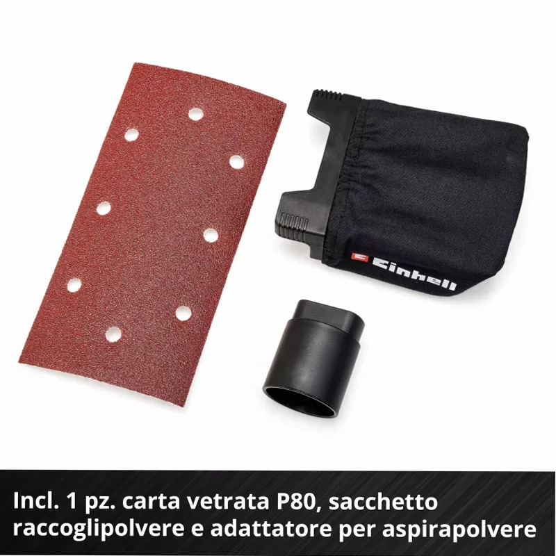 Einhell Levigatrice Orbitale a Batteria TC-OS 18/187 Li Solo