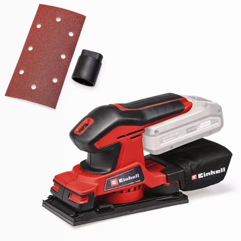 Einhell Levigatrice Orbitale a Batteria TC-OS 18/187 Li Solo