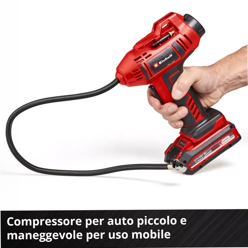 Einhell Compressore per auto a batteria CE-CC 18 Li-Solo
