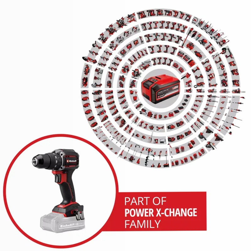 Einhell Avvitatore a percussione TP-CD 18/70-C Li-i BL - Solo