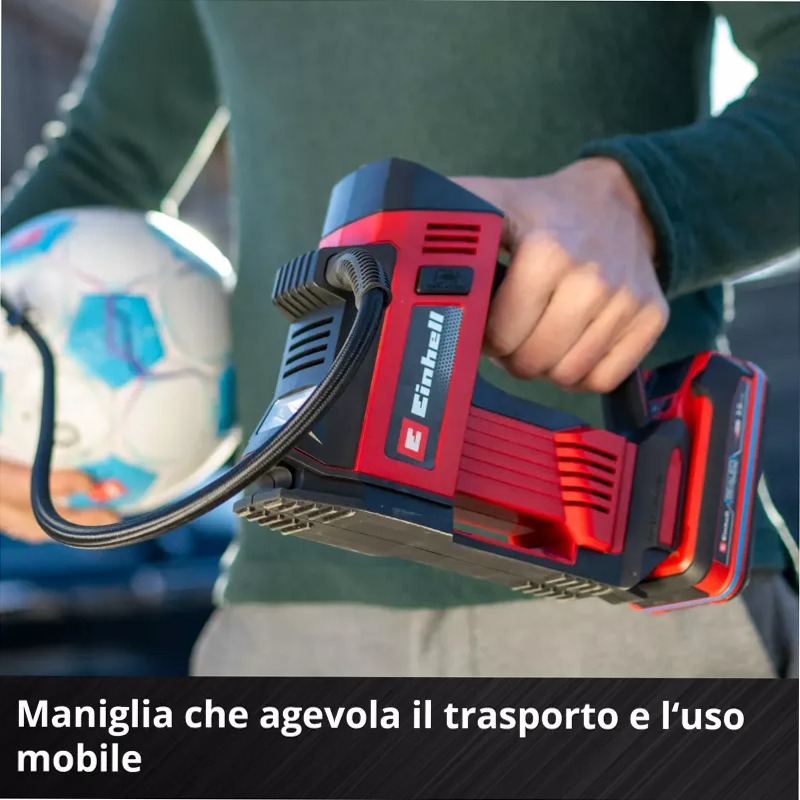 Einhell Compressore per auto a batteria CE-CC 18/23 D Li-Solo