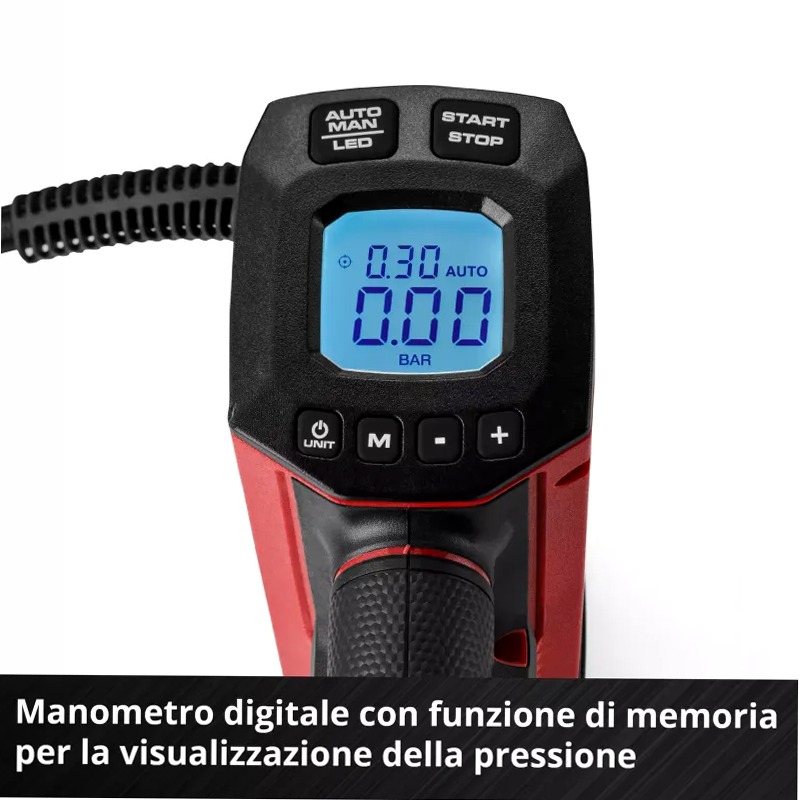Einhell Compressore per auto a batteria CE-CC 18/23 D Li-Solo