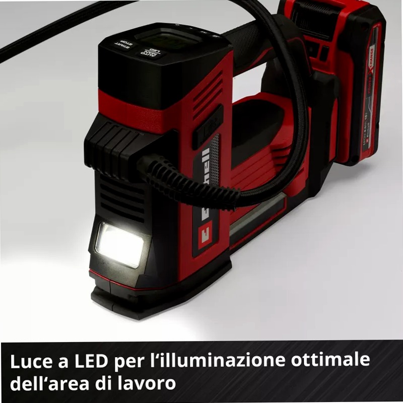 Einhell Compressore per auto a batteria CE-CC 18/23 D Li-Solo