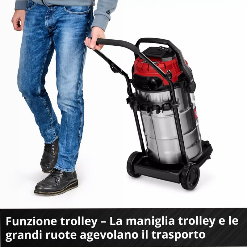 Einhell Aspirasolidi e liquidi TE-VC 4090 SACL