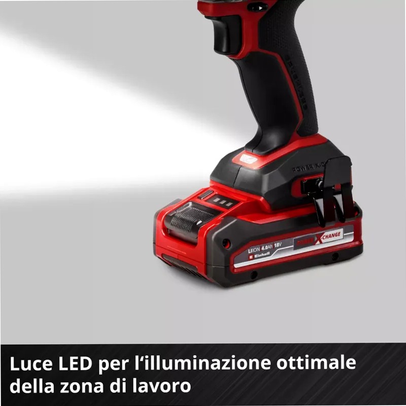Einhell Avvitatore a impulsi a batteria TP-CI 18/250-C Li BL-Solo