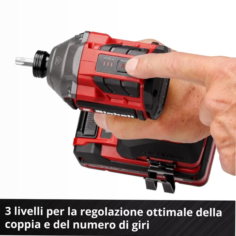 Einhell Avvitatore a impulsi a batteria TP-CI 18/250-C Li BL-Solo
