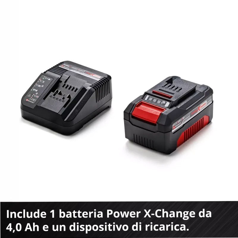 Einhell Soffiatore per foglie a batteria GE-UB 18/250 Li E (1x4,0Ah)