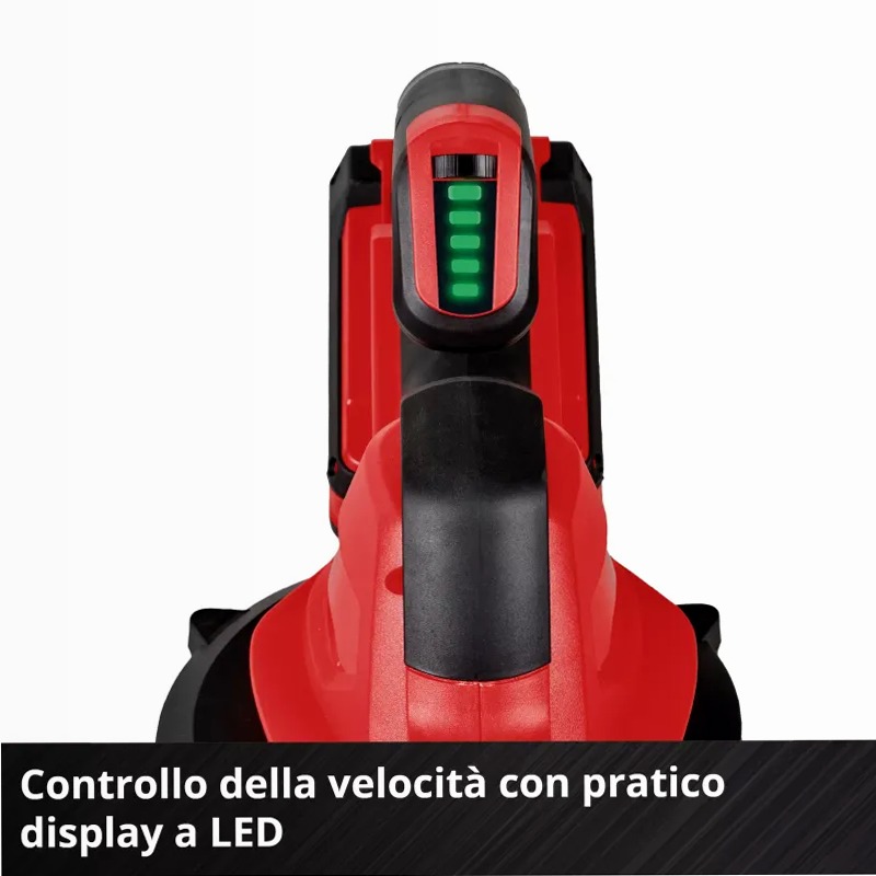 Einhell Soffiatore per foglie a batteria GE-UB 18/250 Li E (1x4,0Ah)