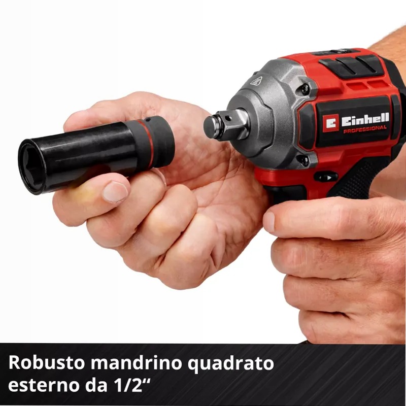 Einhell Avvitatore a impulsi a batteria TP-CW 18/260-C Li BL - Solo