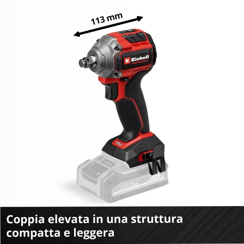 Einhell Avvitatore a impulsi a batteria TP-CW 18/260-C Li BL - Solo