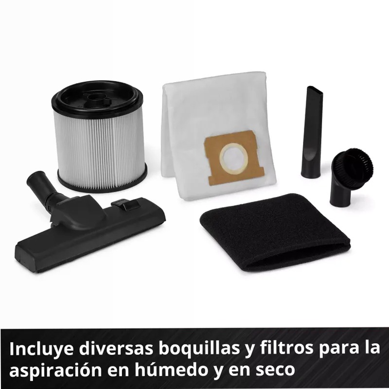 Einhell Aspirasolidi e liquidi TE-VC 3080 SACL