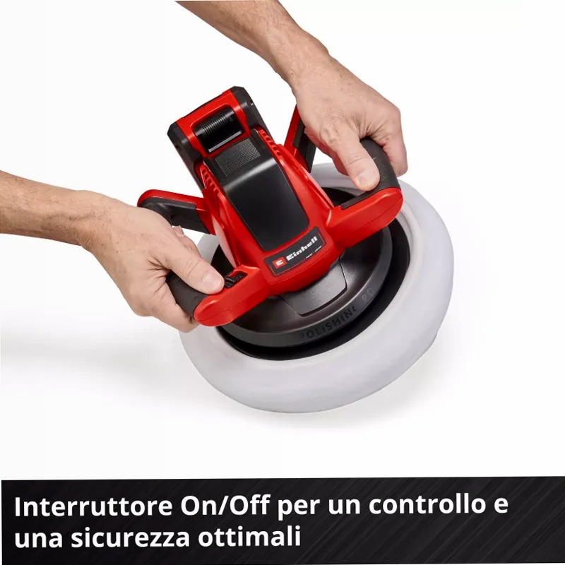 Einhell Lucidatrice auto a batteria CE-CB 18/254 Li-Solo