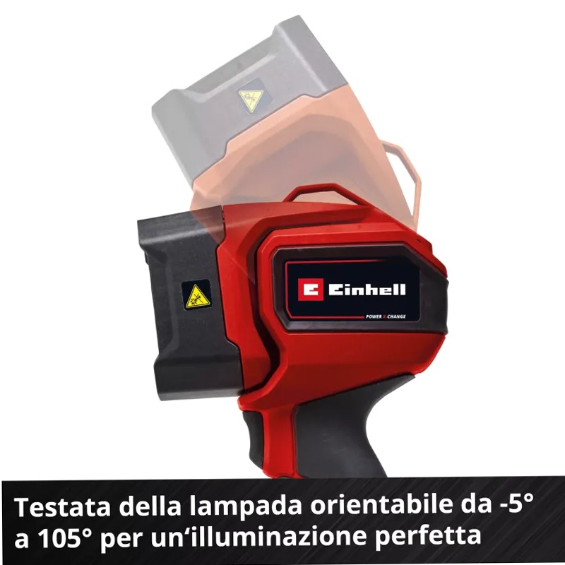 Einhell Lampada a batteria TC-CL 18/350 Li - Solo