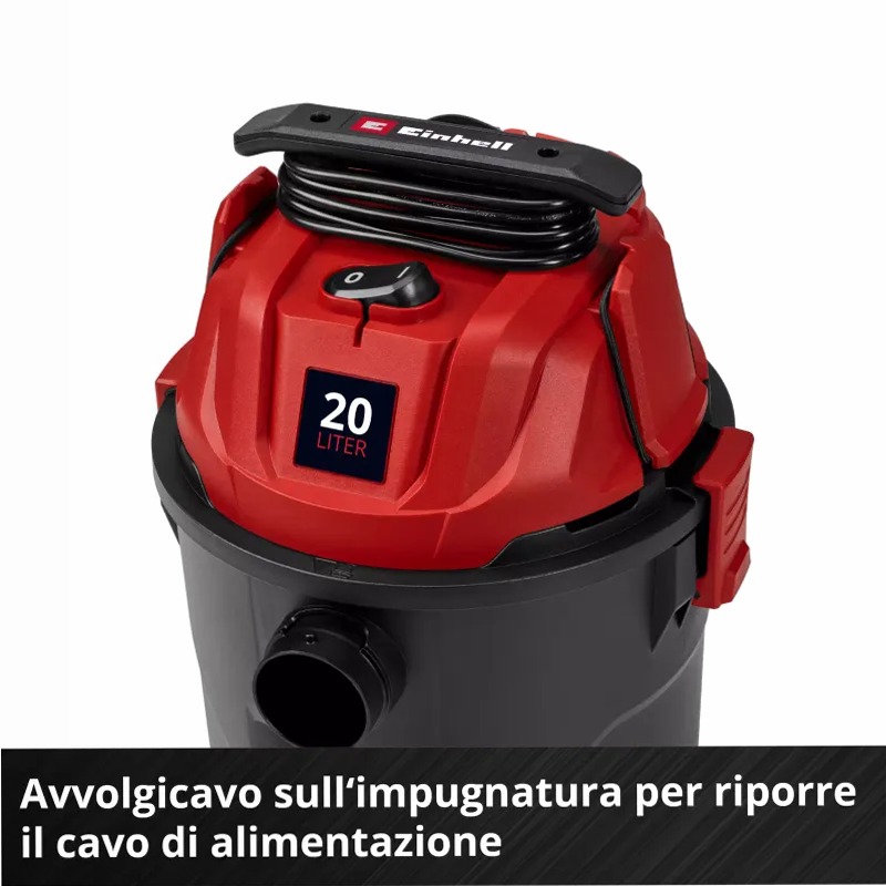 Einhell Aspirasolidi e liquidi TC-VC 2045