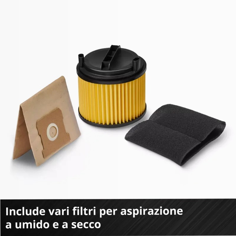 Einhell Aspirasolidi e liquidi TC-VC 2045