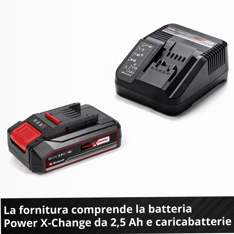 Einhell Tagliabordi a Batteria GE-CT 18 Li